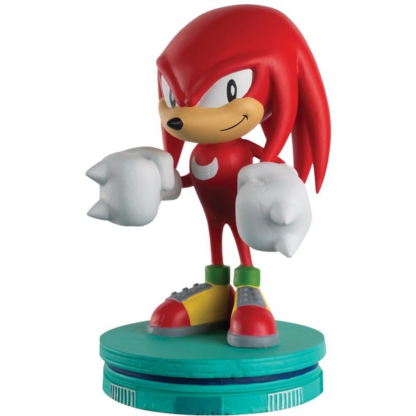 Knuckles the Echidna, Sonic The Hedgehog, Eaglemoss, Pre-Painted